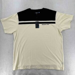 NWT COOKIES Men's Black Ivory Graphic T-Shirt Short-sleeves Crewneck Size 3XL